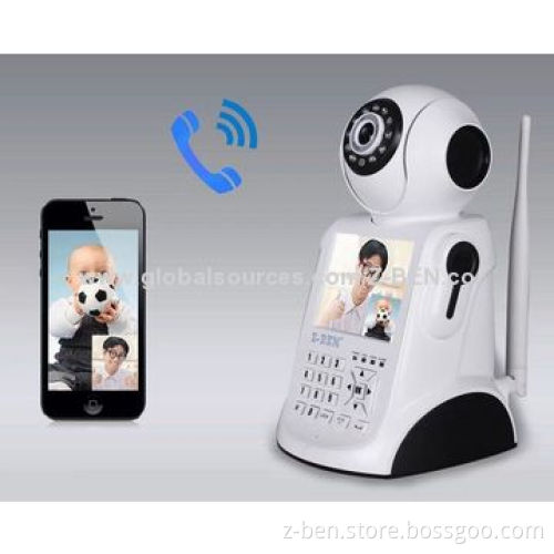 Network Video Call IP Cameras with Alarm/Recorder, 12V DC Power Supply